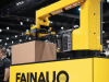 At Promat 2023, FANUC is displaying its automated warehouse solutions.