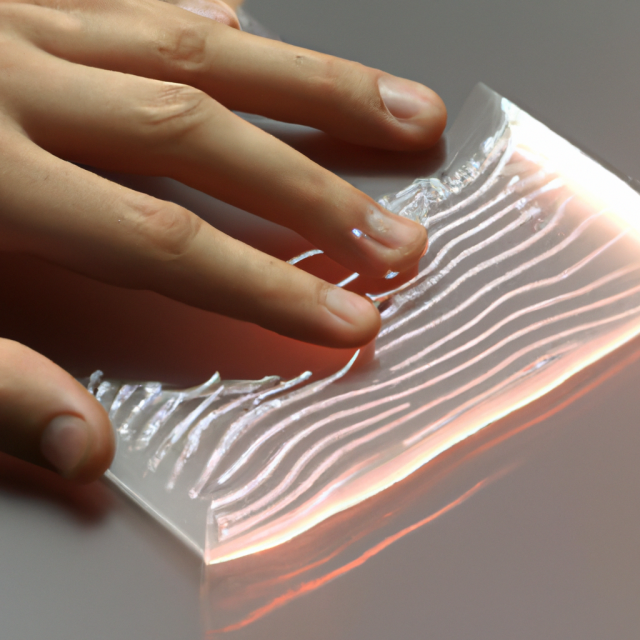 A hydrogel-infused skin with the ability of obtaining tactile data has been created.